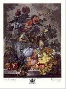Jan van Huysum Still Life with Fruit and Flowers china oil painting artist